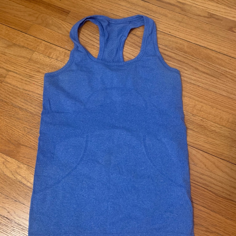 Lulu lemon royal blue tank top
